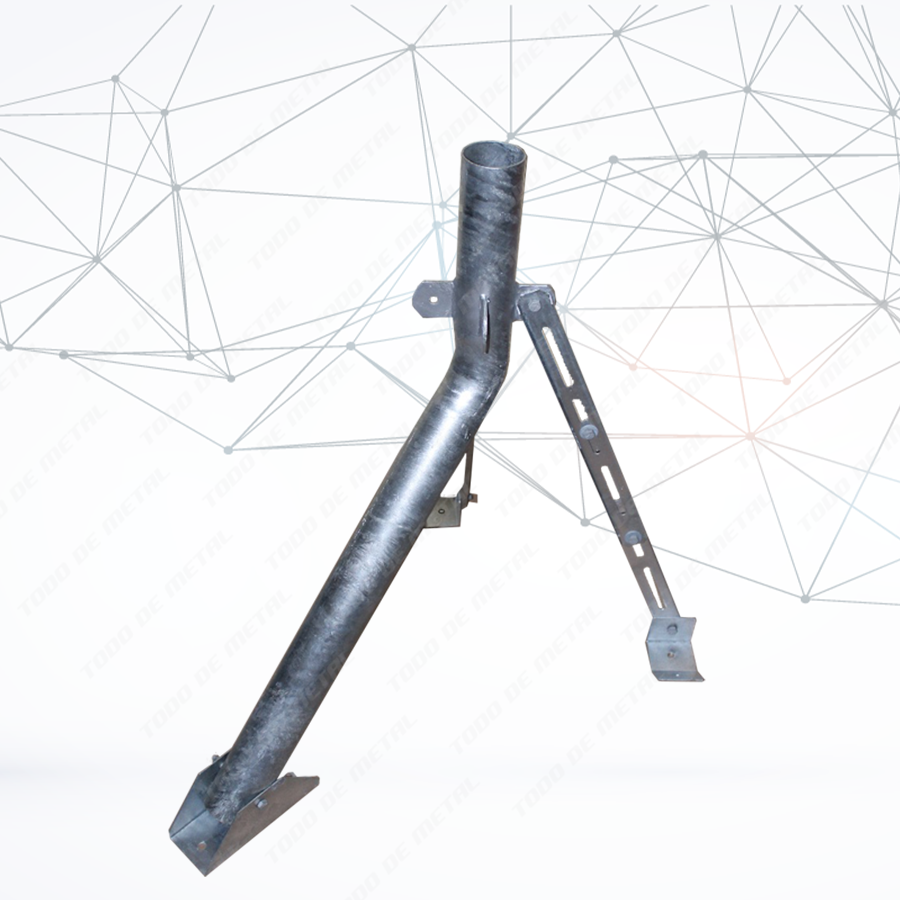 base trípode antena VSAT galvanizada