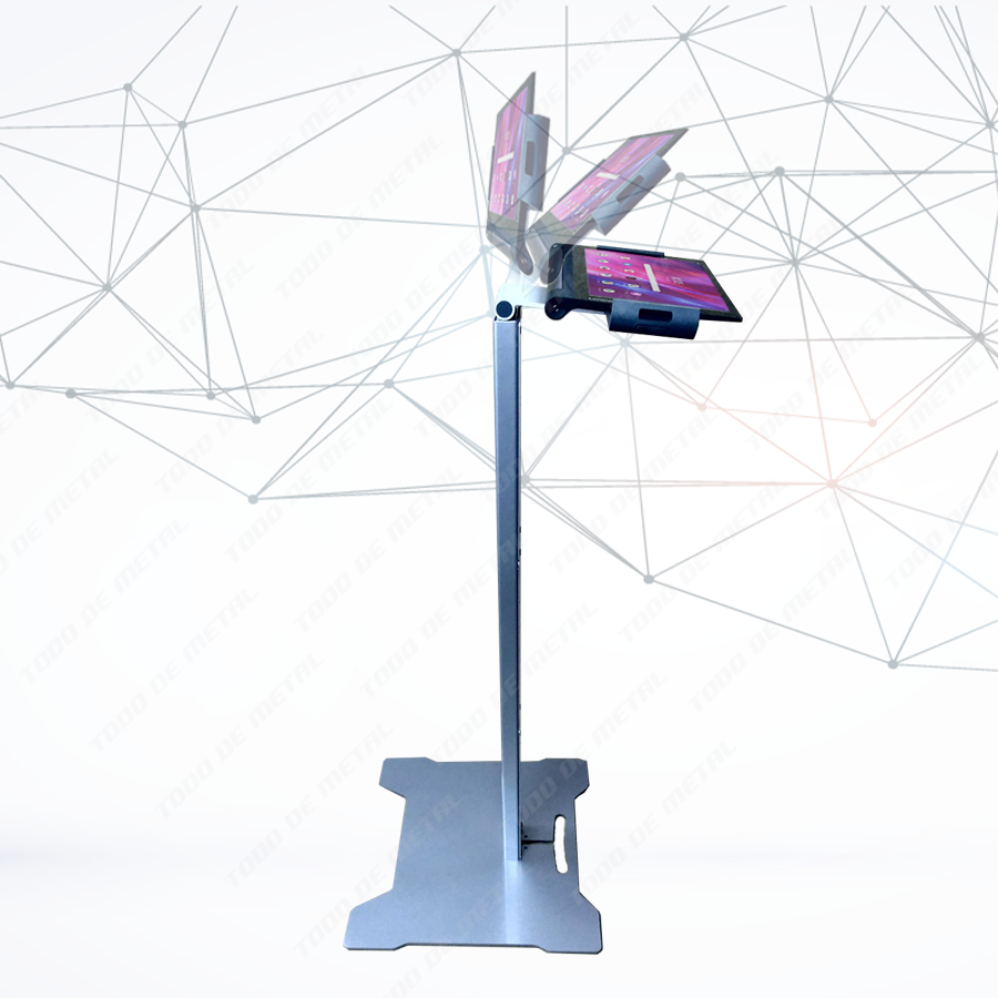 Pedestal antirrobo universal, soporte universal antirrobo, kiosco antirrobo para tableta