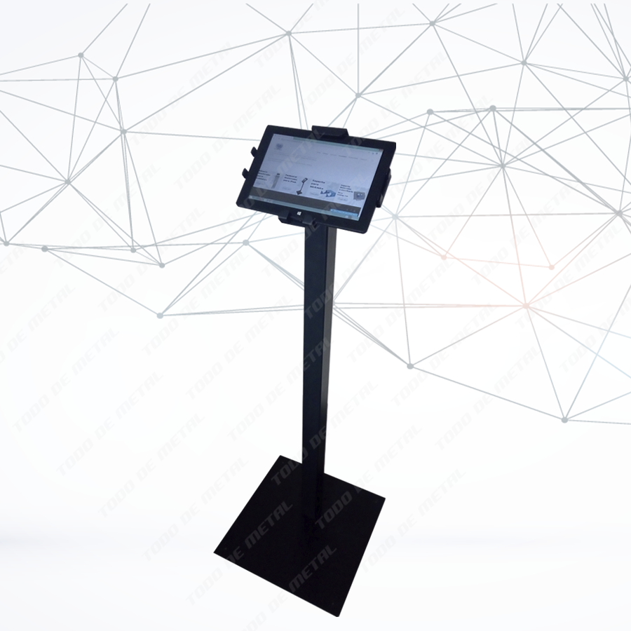 Pedestal antirrobo universal, soporte universal antirrobo, kiosco antirrobo para tableta