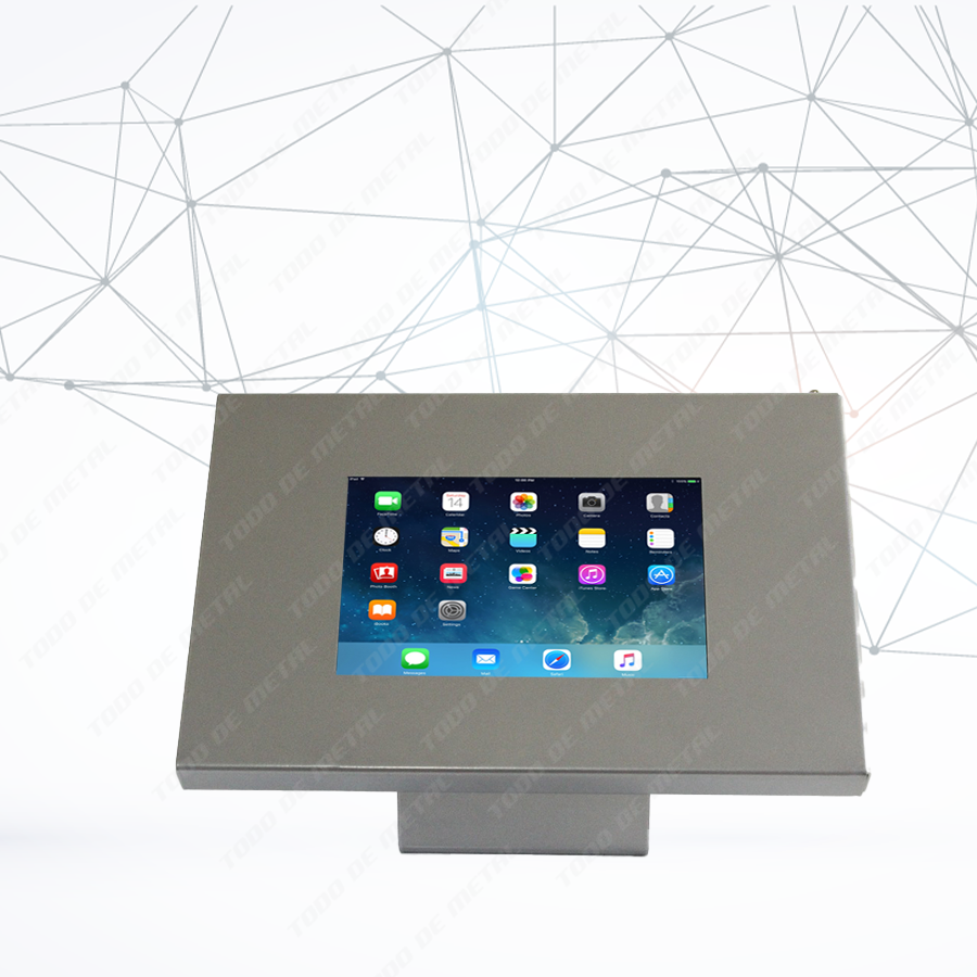 Soporte antirrobo escritorio, soporte seguridad mesa, soporte antirrobo iPad, soporte antirrobo galaxy A8 A9, Soporte antirrobo lenovo