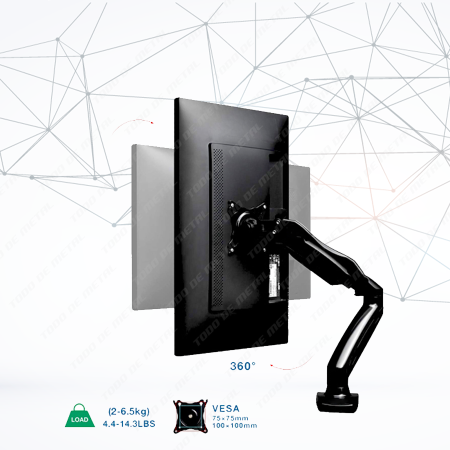 soporte ergonomico, soporte de brazo, soporte NB, soporte NB F80