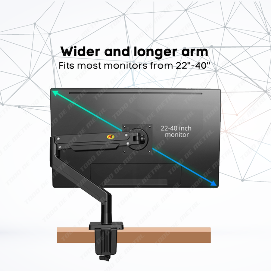 soporte ergonomico, soporte de brazo, soporte NB, soporte NB G40