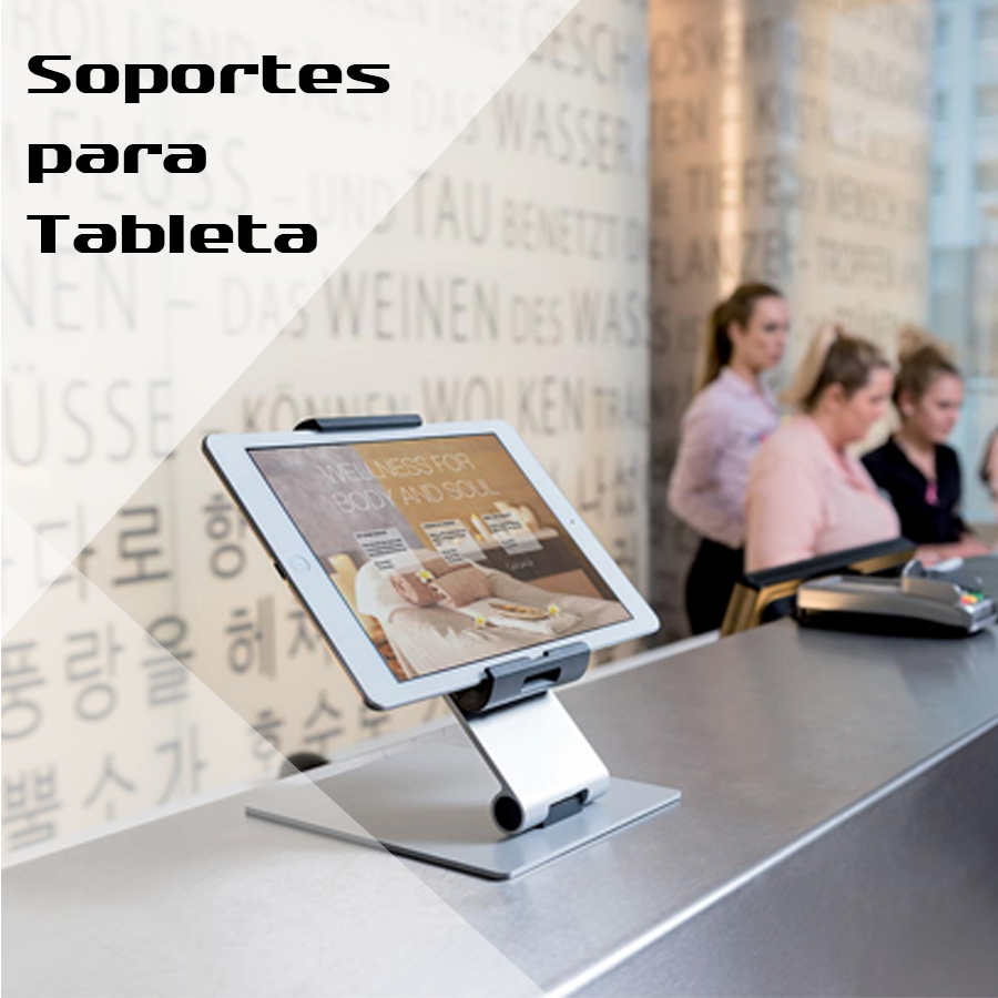Soporte para tabletas antirrobo