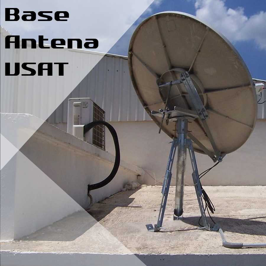 fabricación de base de antenas VSAT galvanizadas