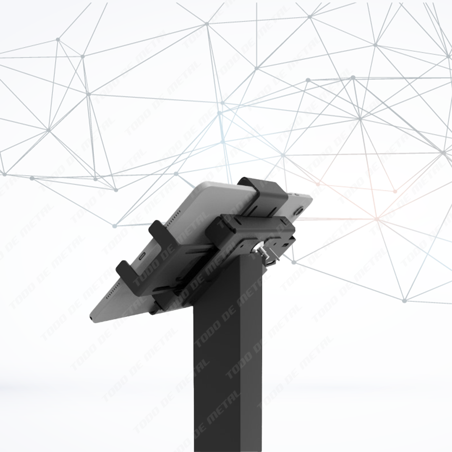 Pedestal antirrobo universal, soporte universal antirrobo, kiosco antirrobo para tableta