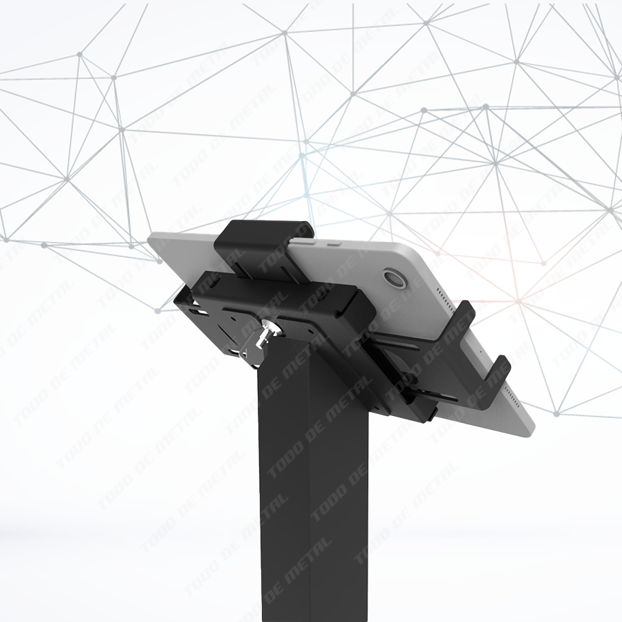 Pedestal antirrobo universal, soporte universal antirrobo, kiosco antirrobo para tableta