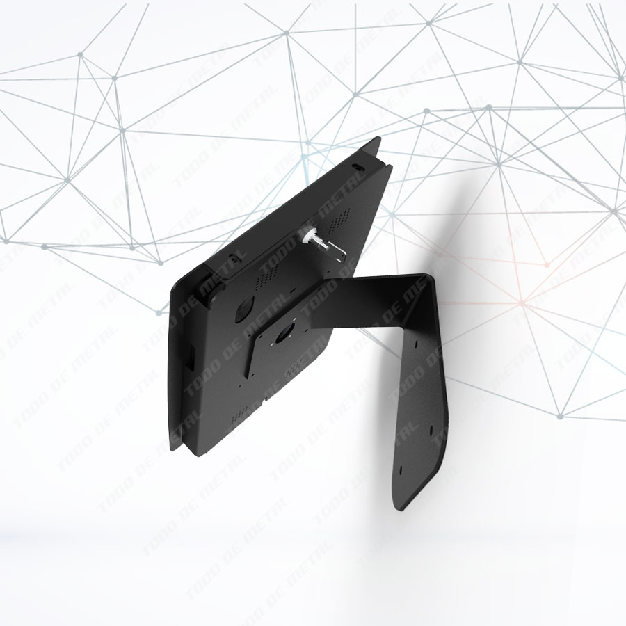 Soporte universal antirrobo a pared, Soporte a muro para tableta, soporte a pared para tableta, soporte antirrobo pared, soporte seguridad Samsung galaxy, soporte seguridad ipad, soporte seguridad lenovo