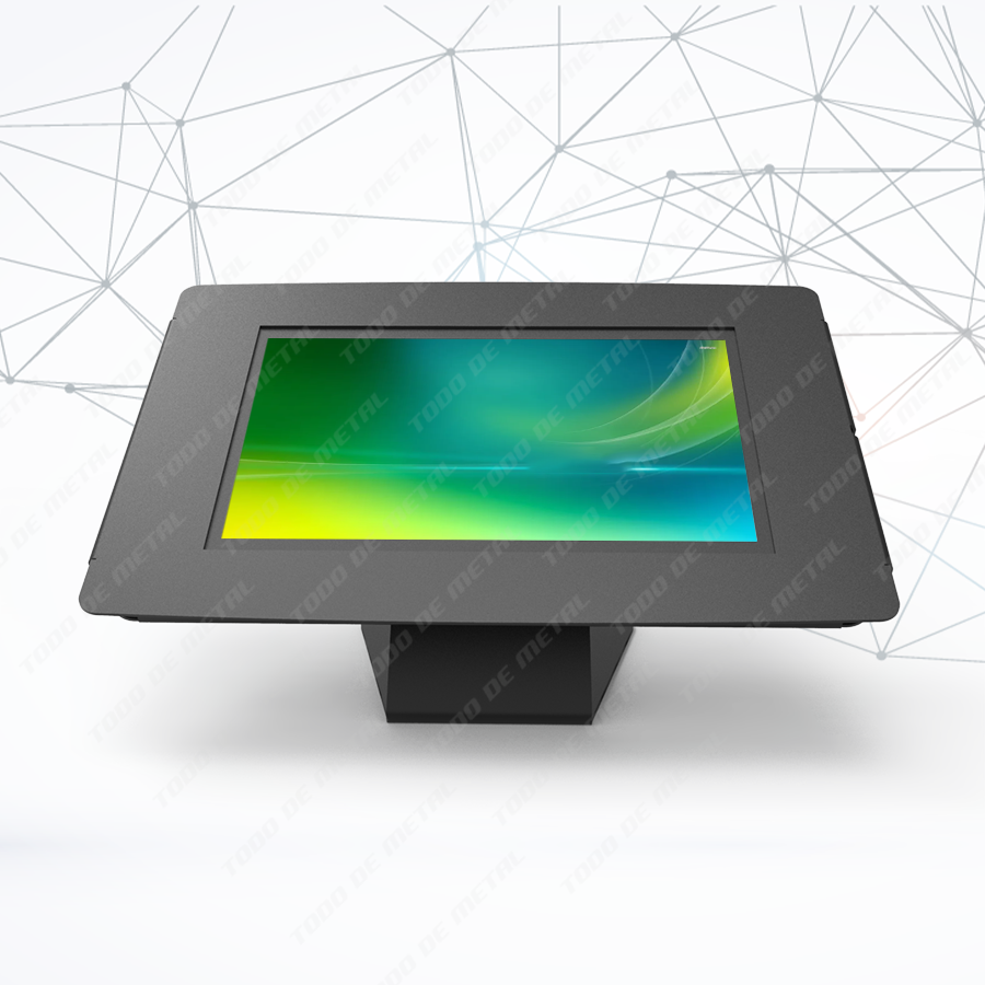 Soporte antirrobo escritorio, soporte seguridad mesa, soporte antirrobo iPad, soporte antirrobo galaxy A8 A9, Soporte antirrobo lenovo